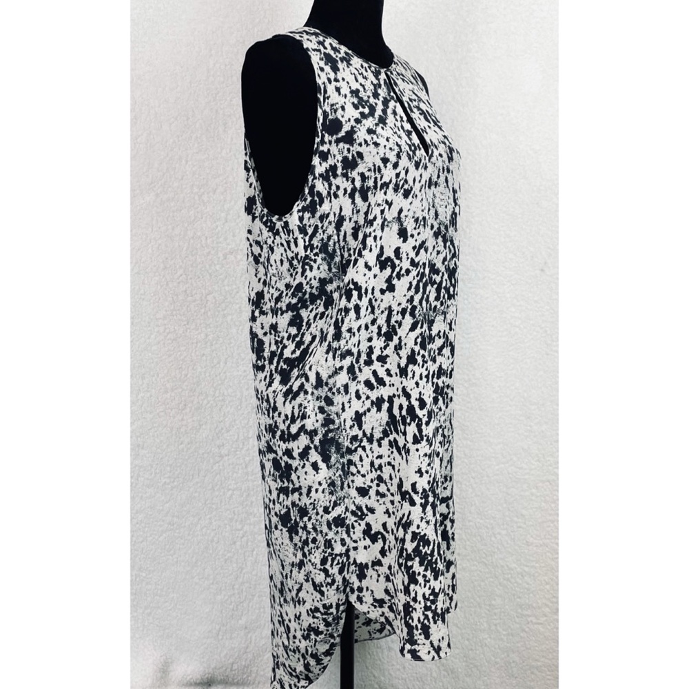 3.1 PHILLIP LIM • Silk Animal Print Keyhole Sleeveless Mini Dress, 2 - Picture 8 of 16